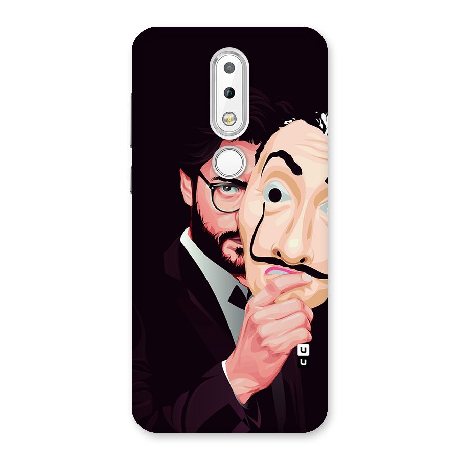 Money Heist Professor Art Back Case for Nokia 6.1 Plus