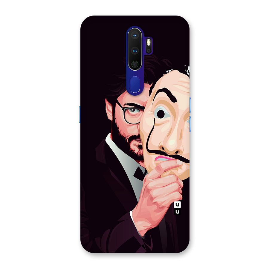 Money Heist Professor Art Back Case for Oppo A9 (2020)