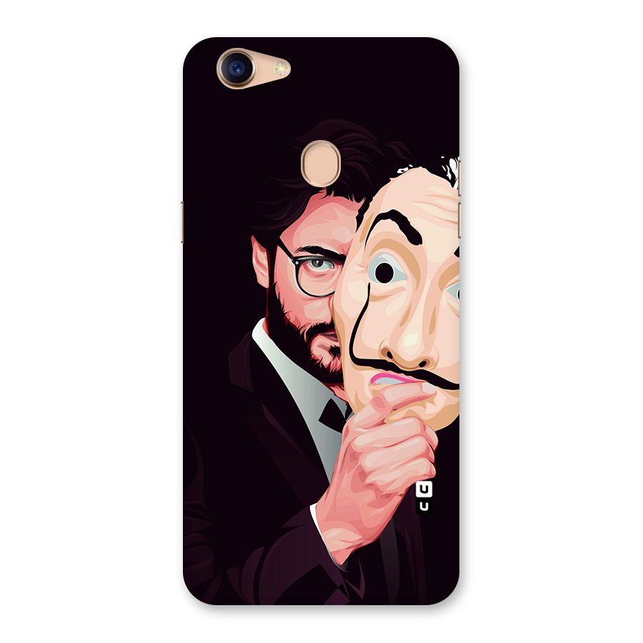 Money Heist Professor Art Back Case for Oppo F5