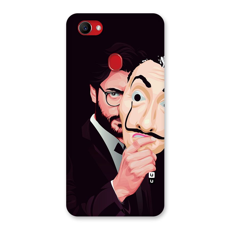 Money Heist Professor Art Back Case for Oppo F7