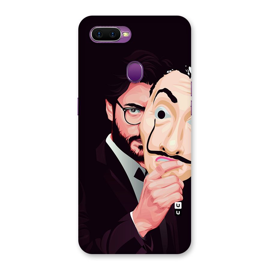 Money Heist Professor Art Back Case for Oppo F9