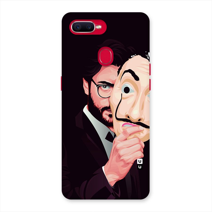 Money Heist Professor Art Back Case for Oppo F9 Pro