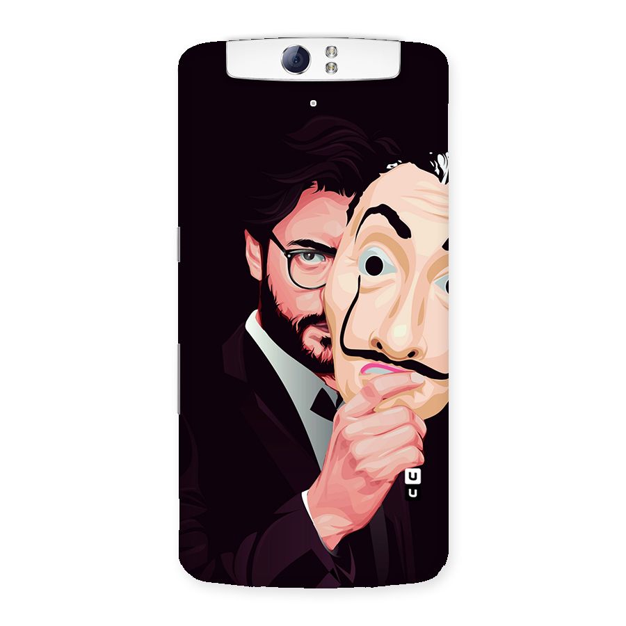 Money Heist Professor Art Back Case for Oppo N1