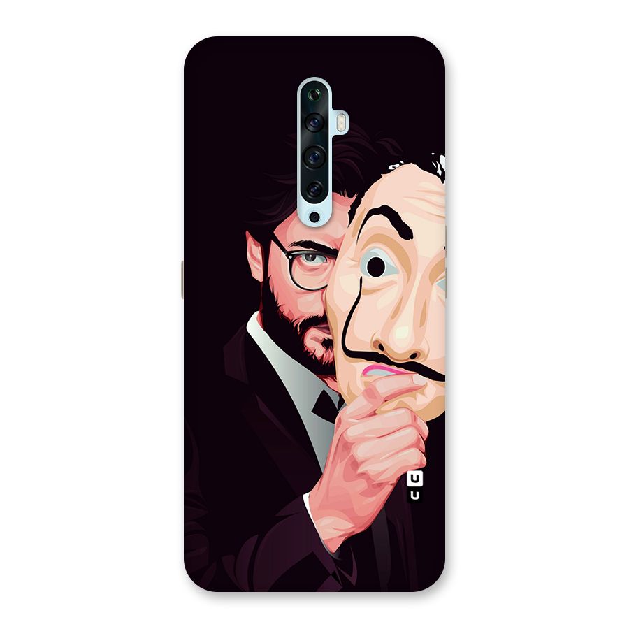 Money Heist Professor Art Back Case for Oppo Reno2 F