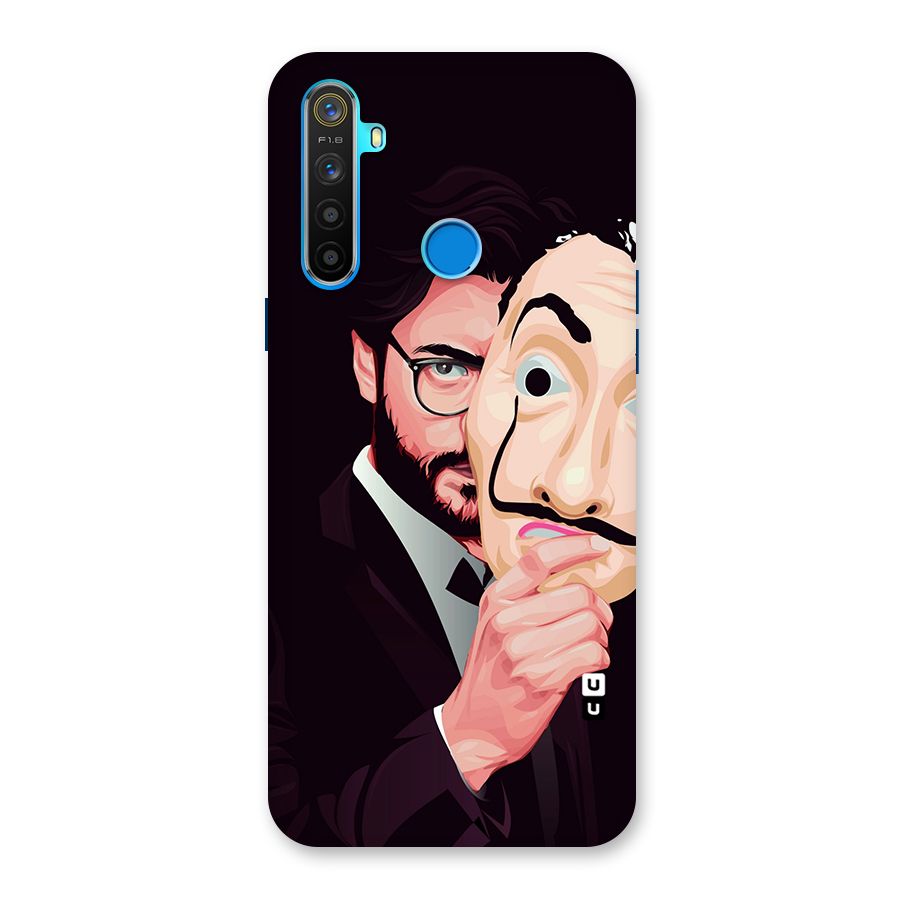 Money Heist Professor Art Back Case for Realme 5s