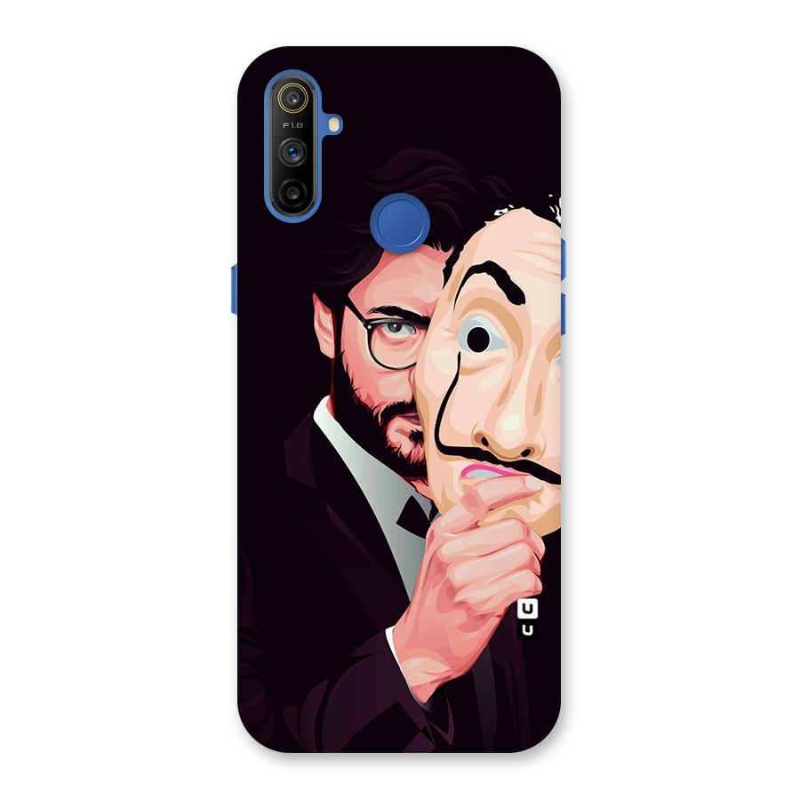 Money Heist Professor Art Back Case for Realme Narzo 10A