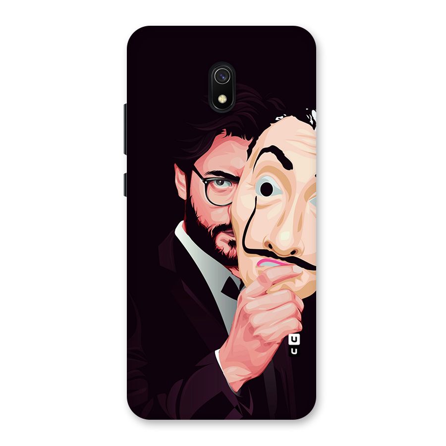 Money Heist Professor Art Back Case for Redmi 8A