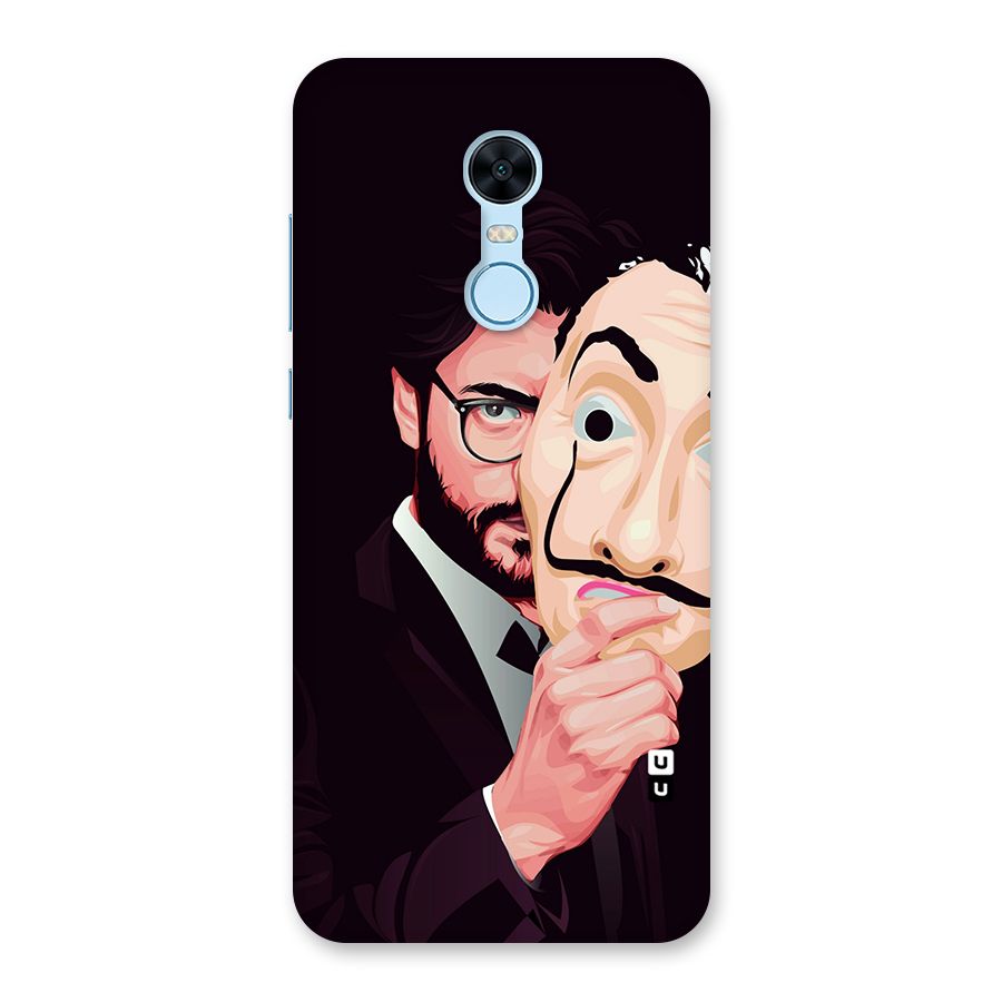 Money Heist Professor Art Back Case for Redmi Note 5