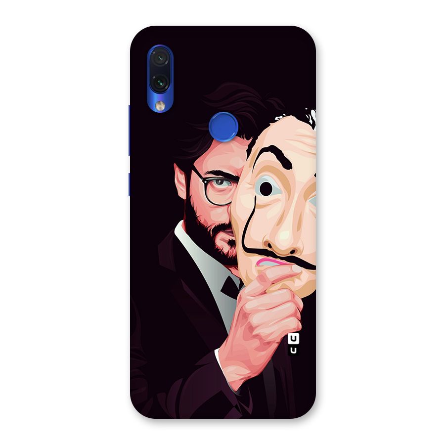 Money Heist Professor Art Back Case for Redmi Note 7