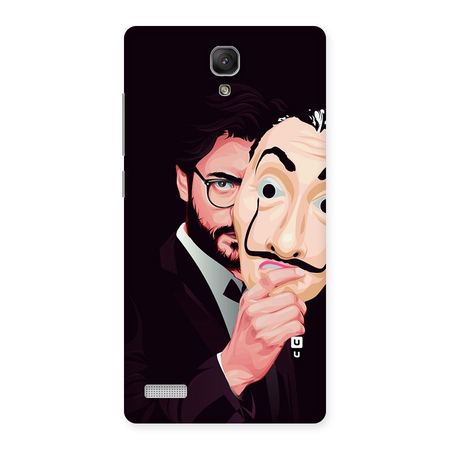 Money Heist Professor Art Back Case for Redmi Note Prime