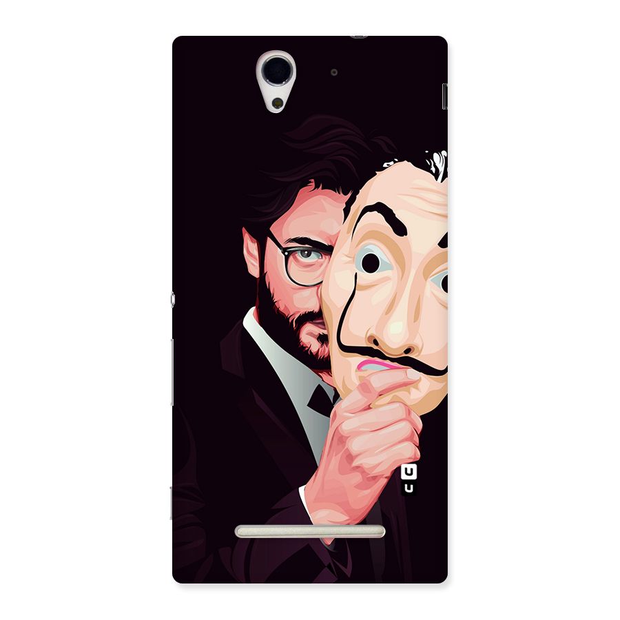 Money Heist Professor Art Back Case for Sony Xperia C3