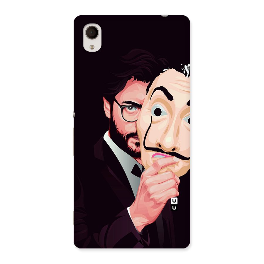 Money Heist Professor Art Back Case for Sony Xperia M4