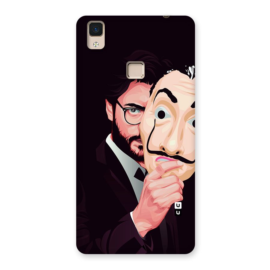 Money Heist Professor Art Back Case for V3 Max