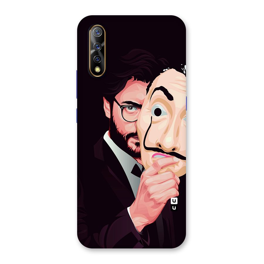Money Heist Professor Art Back Case for Vivo S1