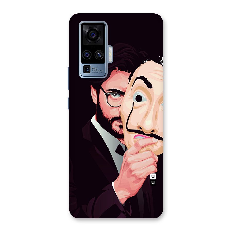 Money Heist Professor Art Back Case for Vivo X50 Pro