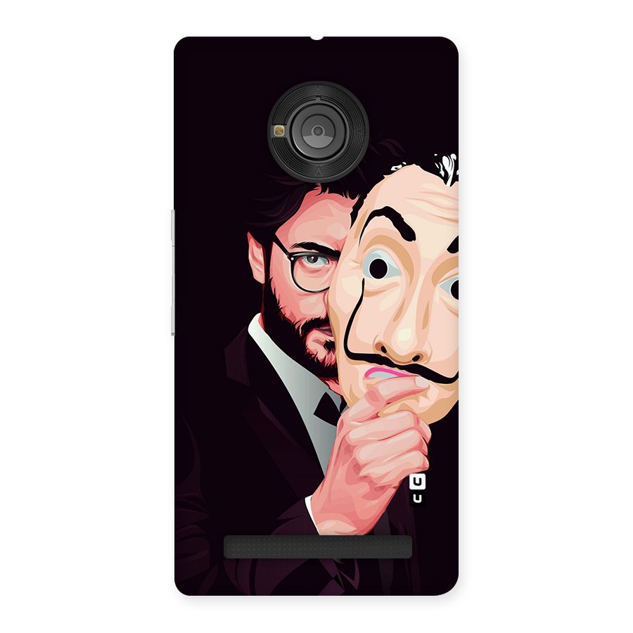 Money Heist Professor Art Back Case for Yu Yuphoria