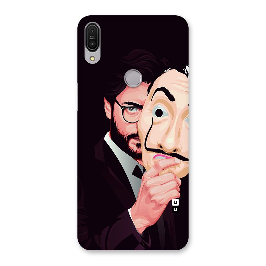 Money Heist Professor Art Back Case for Zenfone Max Pro M1