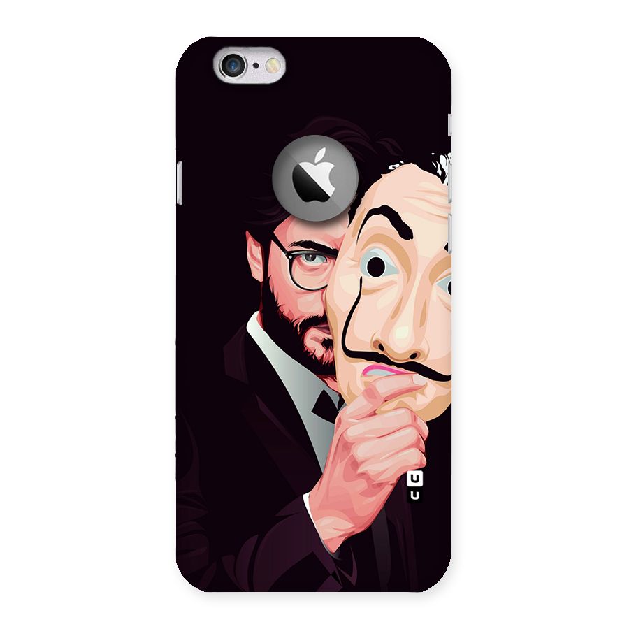Money Heist Professor Art Back Case for iPhone 6 Logo Cut