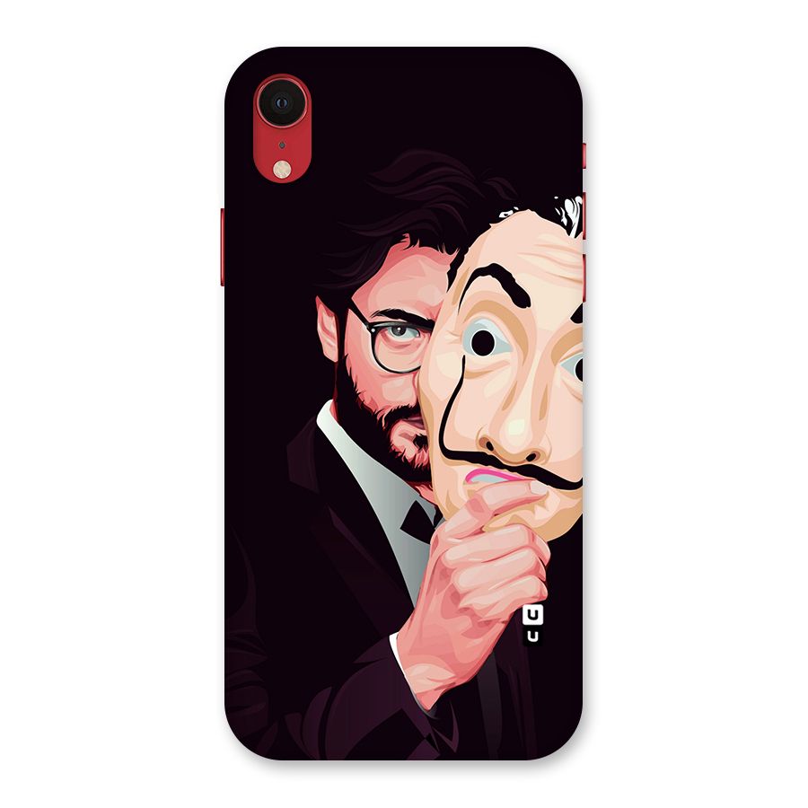 Money Heist Professor Art Back Case for iPhone XR