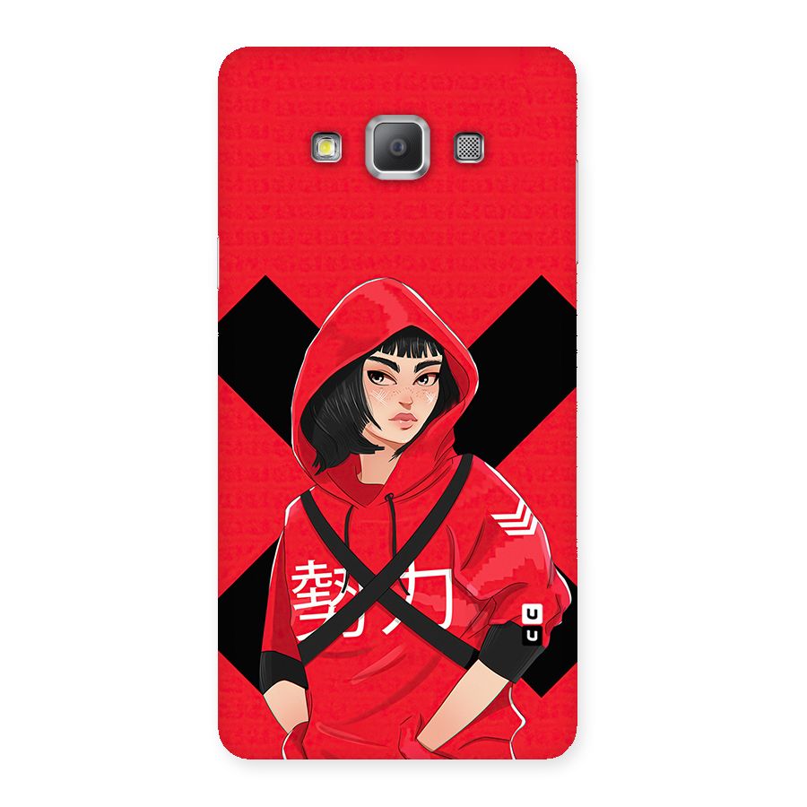 Money Heist Tokyo Digital Art Back Case for Galaxy A7
