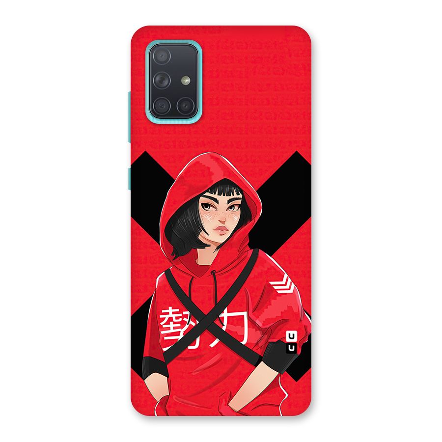 Money Heist Tokyo Digital Art Back Case for Galaxy A71
