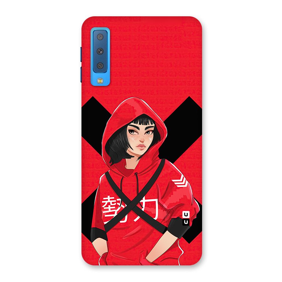 Money Heist Tokyo Digital Art Back Case for Galaxy A7 (2018)