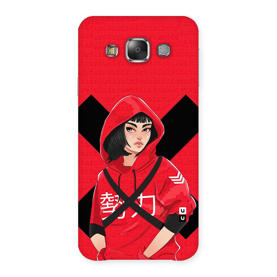 Money Heist Tokyo Digital Art Back Case for Galaxy E7