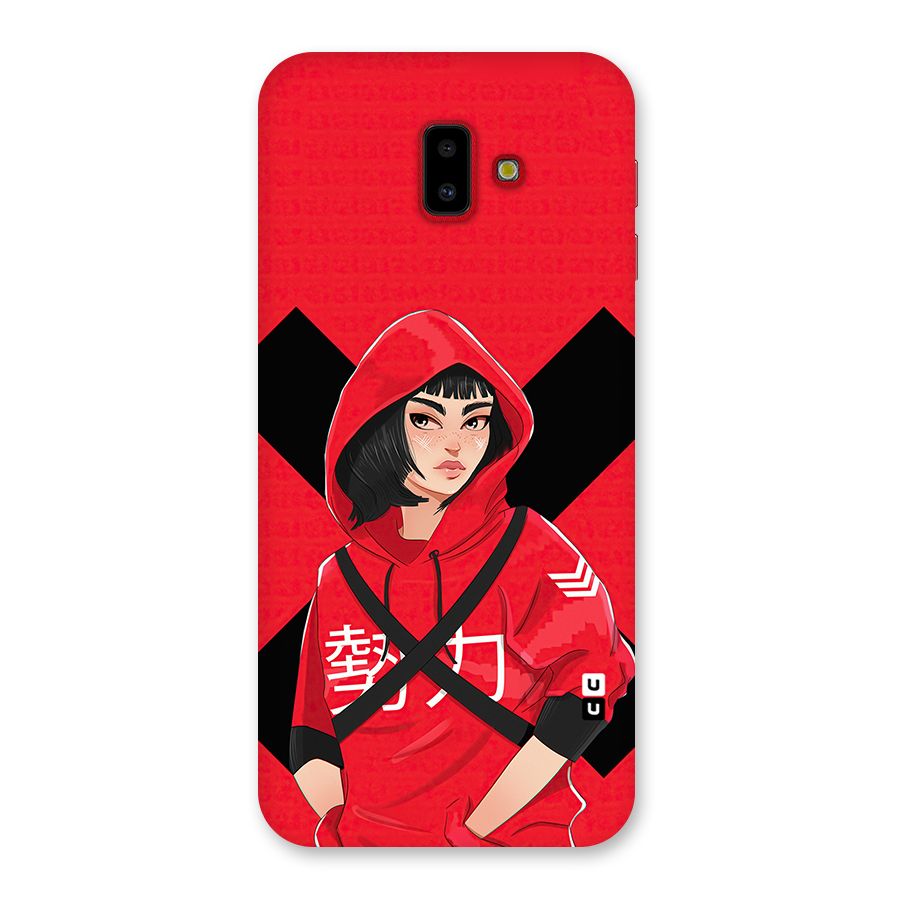 Money Heist Tokyo Digital Art Back Case for Galaxy J6 Plus