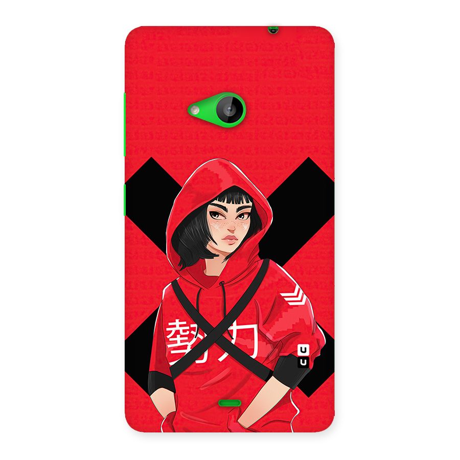 Money Heist Tokyo Digital Art Back Case for Lumia 535