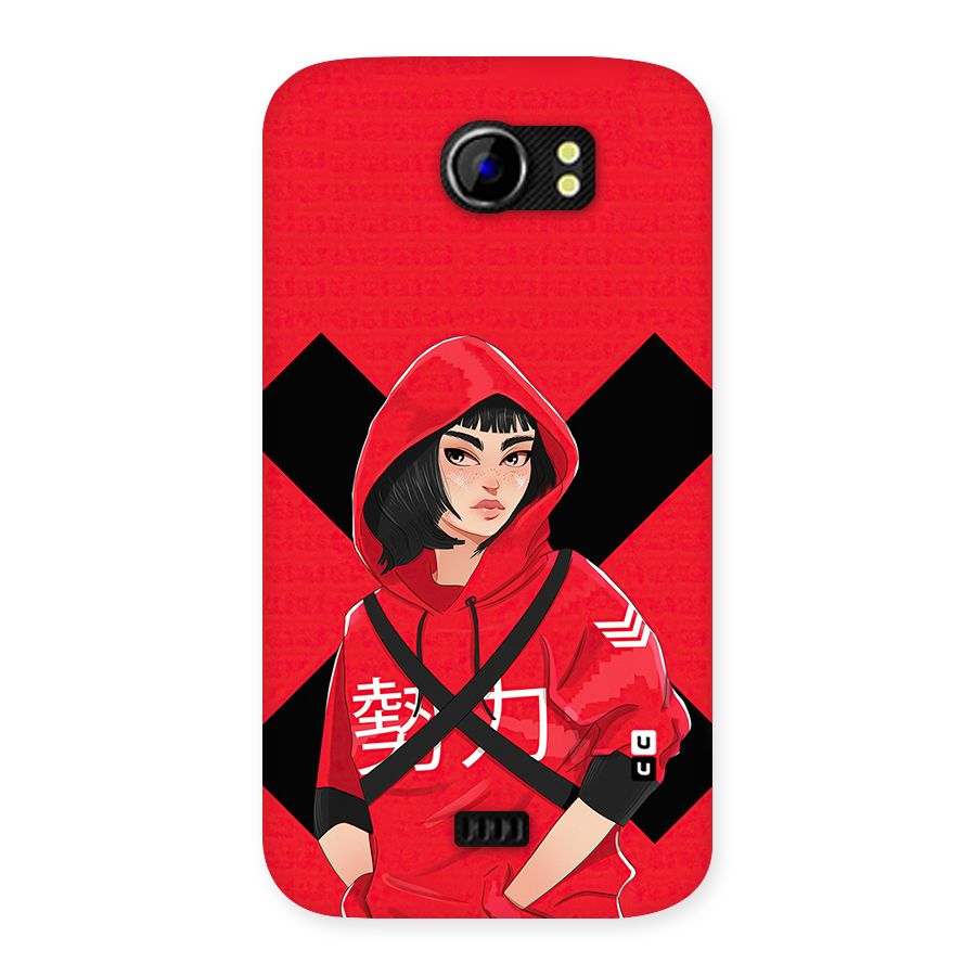 Money Heist Tokyo Digital Art Back Case for Micromax Canvas 2 A110