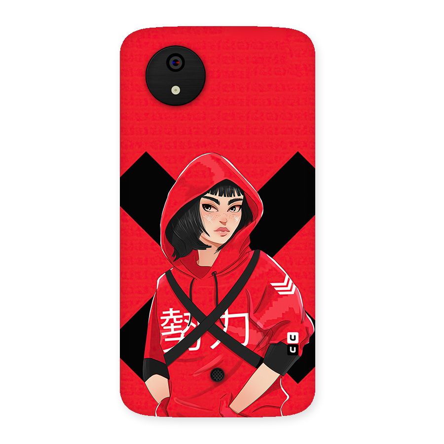 Money Heist Tokyo Digital Art Back Case for Micromax Canvas A1