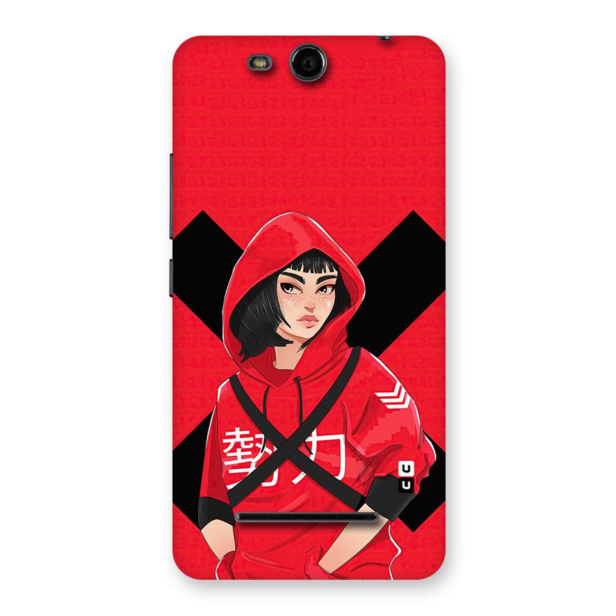 Money Heist Tokyo Digital Art Back Case for Micromax Canvas Juice 3 Q392