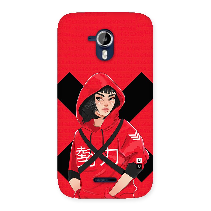 Money Heist Tokyo Digital Art Back Case for Micromax Canvas Magnus A117