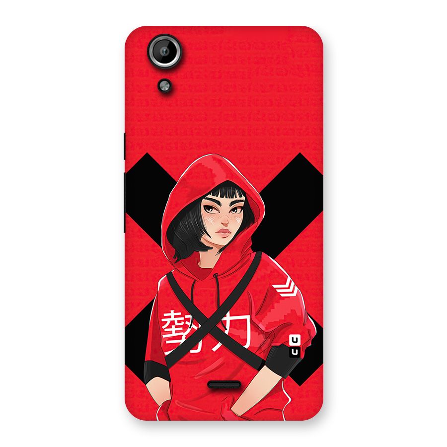Money Heist Tokyo Digital Art Back Case for Micromax Canvas Selfie Lens Q345