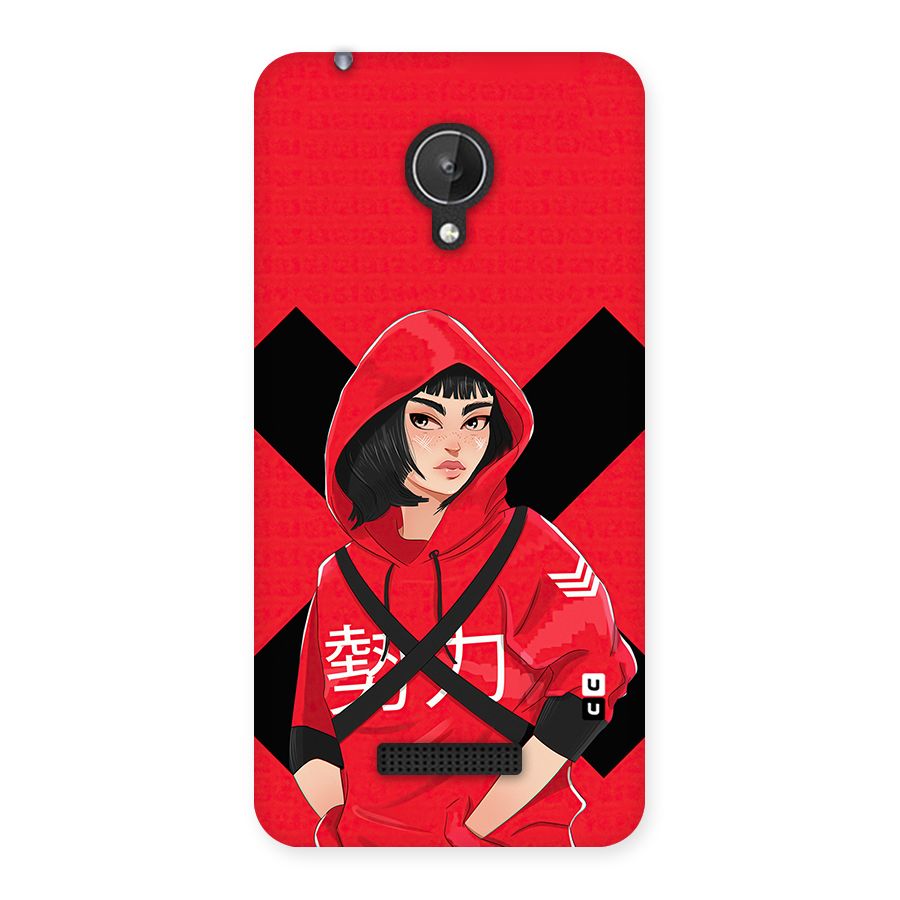 Money Heist Tokyo Digital Art Back Case for Micromax Canvas Spark Q380