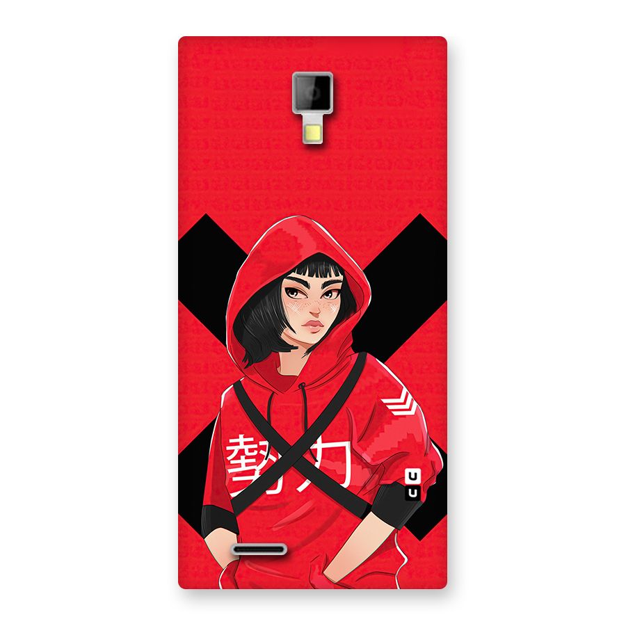 Money Heist Tokyo Digital Art Back Case for Micromax Canvas Xpress A99
