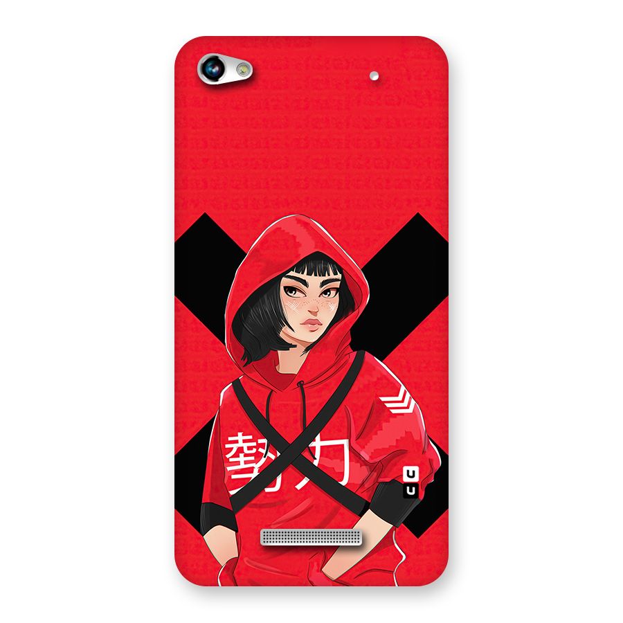 Money Heist Tokyo Digital Art Back Case for Micromax Hue 2