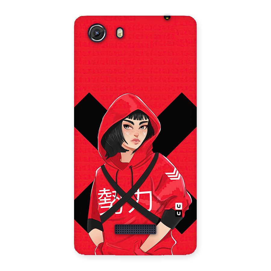 Money Heist Tokyo Digital Art Back Case for Micromax Unite 3