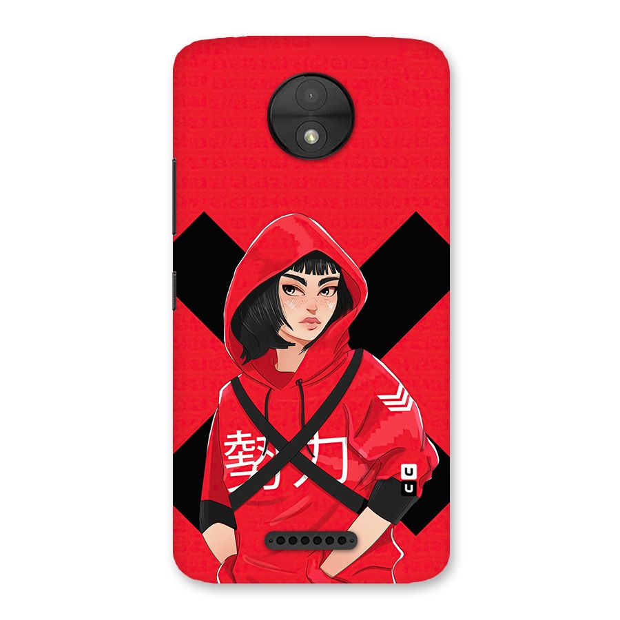 Money Heist Tokyo Digital Art Back Case for Moto C