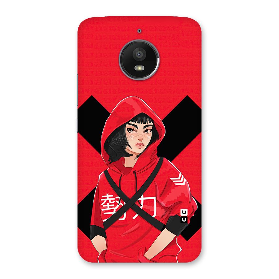 Money Heist Tokyo Digital Art Back Case for Moto E4 Plus