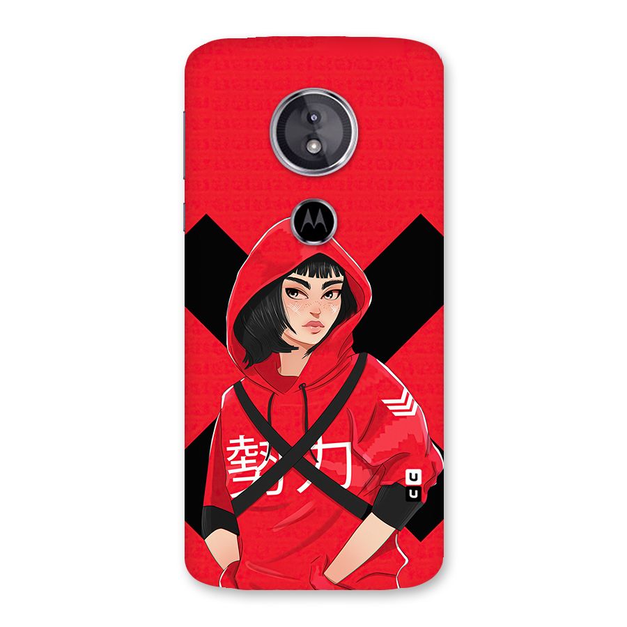 Money Heist Tokyo Digital Art Back Case for Moto E5