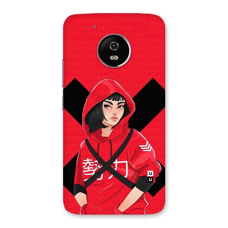 Money Heist Tokyo Digital Art Back Case for Moto G5