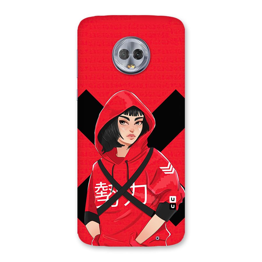 Money Heist Tokyo Digital Art Back Case for Moto G6 Plus
