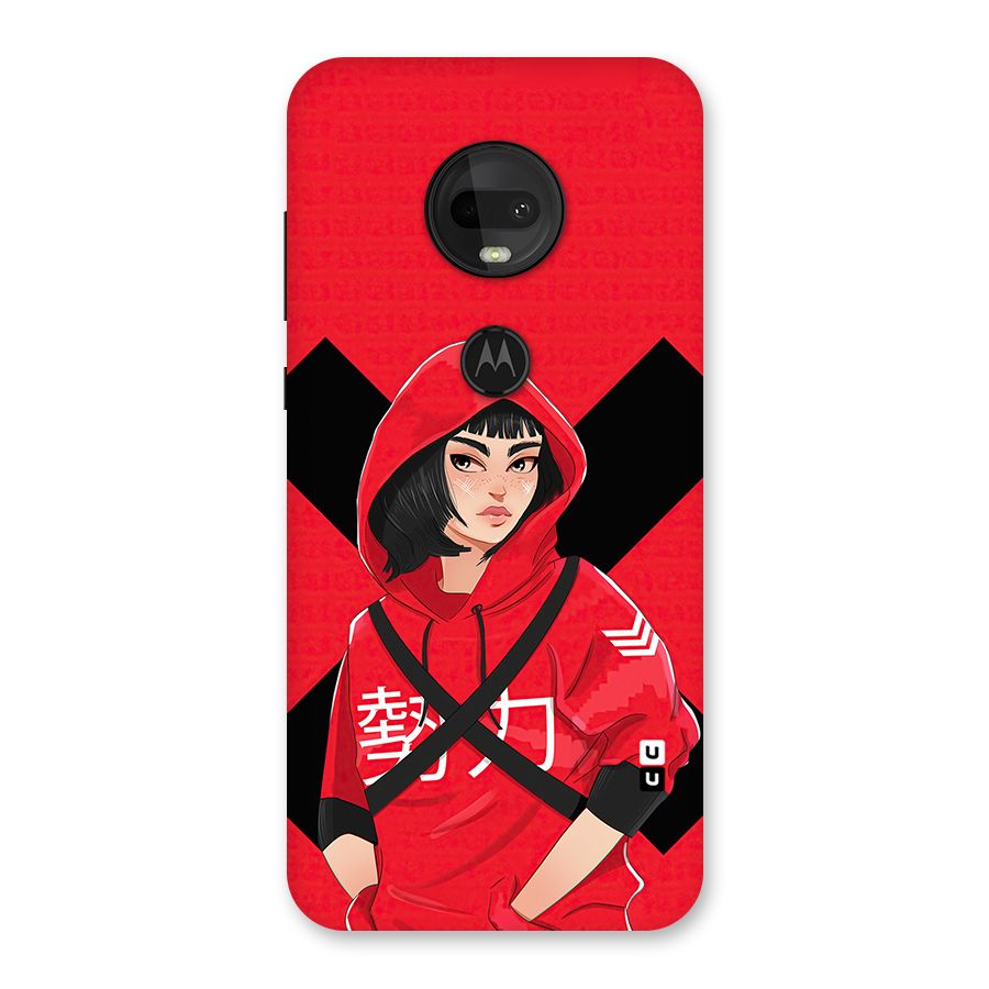 Money Heist Tokyo Digital Art Back Case for Moto G7