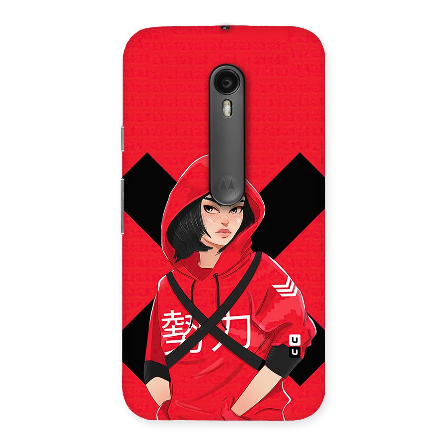 Money Heist Tokyo Digital Art Back Case for Moto G Turbo