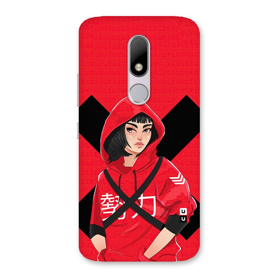 Money Heist Tokyo Digital Art Back Case for Moto M