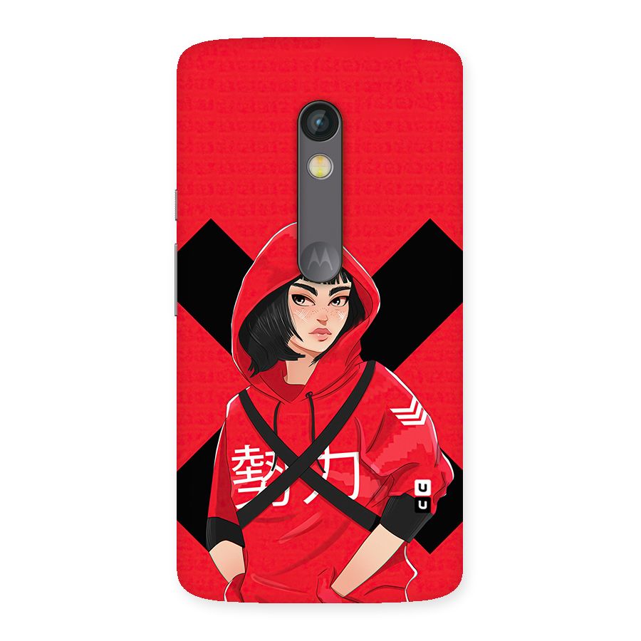 Money Heist Tokyo Digital Art Back Case for Moto X Play