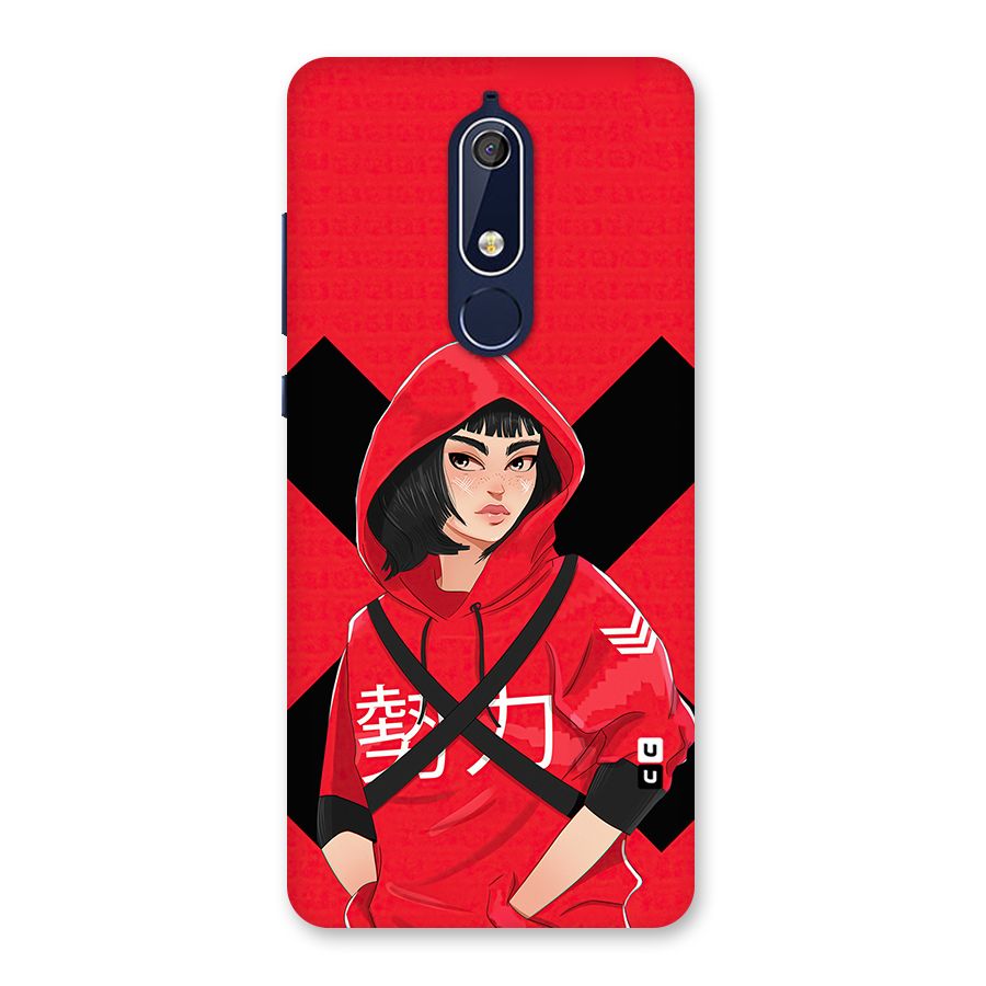 Money Heist Tokyo Digital Art Back Case for Nokia 5.1