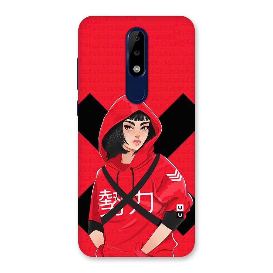 Money Heist Tokyo Digital Art Back Case for Nokia 5.1 Plus