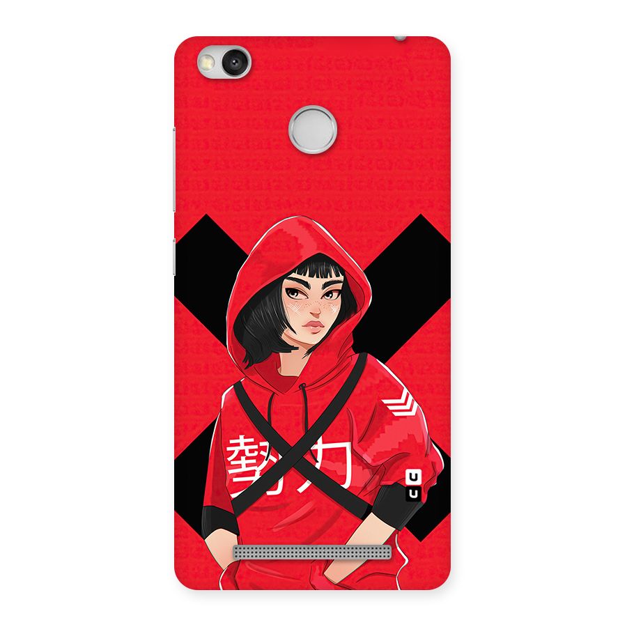 Money Heist Tokyo Digital Art Back Case for Redmi 3S Prime